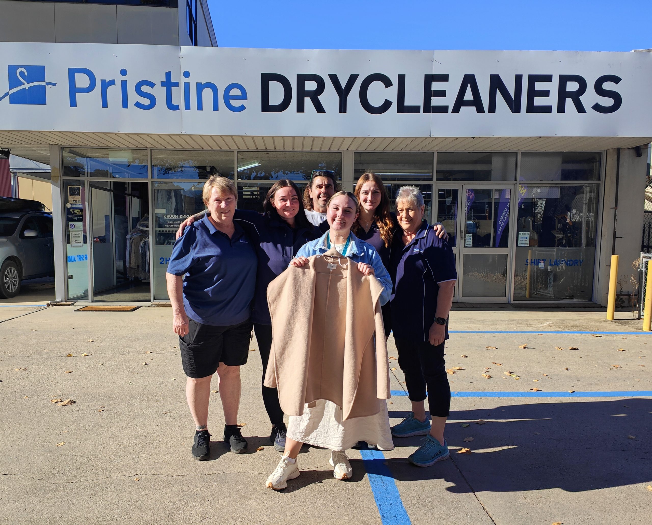 Pristine staff with Steph
