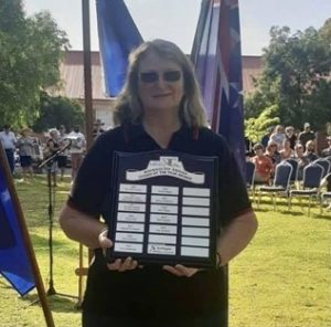 Sue Harkins Axedale Citizen of the Year