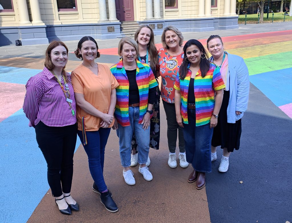 Team at town hall crop